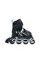 Black Adjustable 2 1 Aluminum Body Training Skate with Bag Gift Lighted Skate - 4