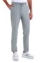 Gray Dynamic Fit Checkered Jogger Trousers with Side Pockets - 6