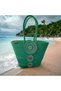 Wicker Hand Knitted Shoulder and Beach Bag - 2