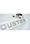 غطاء أمامي من Duster باللون الرمادي ABS 3M ثلاثي الأبعاد متوافق مع شعار Dacia