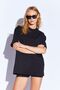 Thick Soft Textured Injection Minimal Print Detailed Oversize Comfortable Fit 100% Cotton Unisex T-Shirt - 5