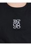 Embroidery Detail Round Neck T-Shirt - 3