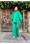 Basic Balloon Sleeve Knit Set