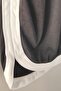 Wild Bear Back Printed White Zero Sleeve Sport Tshirt and Black Shorts Sport Set - 3
