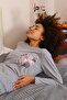 Women's Long Sleeve Combed Cotton Pajama Set 4195 - 4
