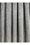 Stone Color Background Curtain - Gray Detailed, Single Wing, 1/3 Close Pleat