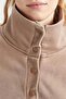 Fit Oversize Fit Stand Collar Polar Sports Sweatshirt A7154ax23au - 5