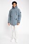 Water Repellent Zipper Hooded Parka - Double Pocket A1310Ax23Wn - 5