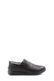 Tugerdi Black Genuine Leather Rubber Sole Men's Casual Shoes - Tg 0912619131890 - 4