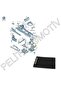 Passat B7 (2011-2015) Center Console Sliding Cover 3c0857503 Black - 2