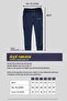 Men's Black Standard Fit Regular Cut Straight Leg Pocket Zippered Comfortable Jogger Sweatpants - 7