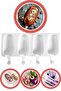 4-Piece Ice Cream Mold And 50 Ice Cream Sticks - 2