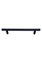 12 Pcs Oversize Handle Matte Black 128 mm Handle Furniture Kitchen Cabinet Drawer Cabinet Door Handle Handle Metal - 4