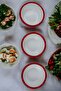 3 Piece 10cm Enamel Conical Plate Set, Breakfast Plate, Jam Bowl, Olives, Cheese Plate, Dowry, Gift - 8