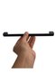 15 Pieces Oval Marmara Handle 224 mm Black Kitchen Handle Drawer Cabinet Door Handle Metal Furniture Cabinet K - 3