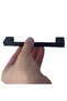 8 Pieces Marmara Handle 128 mm Black Kitchen Handle Drawer Cabinet Door Handle Metal Furniture Cabinet Handle - 3