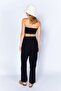 Black Relaxed Fit Muslin Trousers |   Edi100667011-7011 - 5