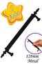 5 Pcs Erciyes Handle Black 128 mm Handle Furniture Kitchen Cabinet Drawer Drawer Cabinet Door Handle Handle Metal Handle