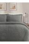 Helena Double Bedspread Set Gray |   Flounce Pillowcase 240X260 - 3