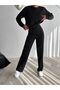 Modal Fabric Trousers and Sweatshirt Set - 2