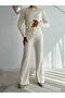Knitwear Pants and Sweater Double Set - 2