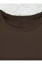 Unisex 3-Pack Brown Black Beige Crew Neck Oversize Sweatshirt Combed Cotton Hoodie - 4