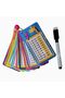 Multiplication Table Cards Can Be Written, Mini Blackboard Marker with Magnetic Eraser, Gift for Exercise