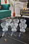 6-Piece Glass Crystal Ice Cream Bowl |   Breakfast Serving Bowl |   Snack Bowl and Jam Bowl Presentation |   Bowl Set - 2