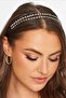 Double Row Stone Evening Dress Crown
