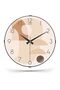 Muyika Rone Bombe Real Glass Silent Mechanism 36cm Wall Clock Pds-36