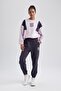 Oversize Crew Neck Printed SweAtshirt - A5809ax23au - 2