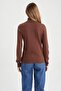 Relax Fit Turtleneck Cashmere Textured Extra Soft Basic Sweater H1651Az22Wn - 5