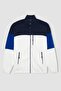 Standard Fit Zippered Fleece Cardigan - A5479ax23wn - 8