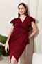 Women's Short Sleeve Side Belted Mira Dress - 8