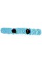 Foldable Tall Velvet Cat Tunnel (Turquoise) - 2