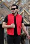 Men's Quilted Snap Fastener Vest Seasonal - 3