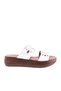 Women's Thick Banded Trock Thick Sole Slippers 61132110