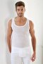 6 Pieces of 100% Cotton Mesh Men's Undershirts