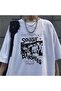 Y2K Siouxsie Banshees White Unisex Oversize T-Shirt
