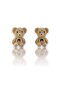 Children's Teenager Earrings with Plush Teddy Bear Figure - 5