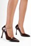 Women's Mags Bitter Brown Patent Leather Stiletto - 5