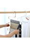 2 Pieces - Metal 5-Layer In-Cabinet Trousers Scarf Shawl Hanger, Multiple Hangers, Decorative Smart Hanger - 3