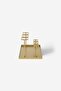 Geometric Gold Metal Organizer - Pen & Brush Organizer - Carre - 4