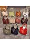 Puppy Model Long Arm Strap Women's Shoulder Bag with Makeup Bag - 4