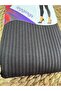 Wide Ribbed Black Sports Leggings - 2