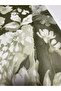 Green Color Rose Pattern Leaf Pattern Multi Chiffon Fabric Dress Shawl Clothing Fabric - 3