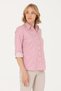 Women's Pink Long Sleeve Shirt 50266204-Vr041 - 4