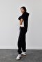 Black Darcy Jogger Pants - 7