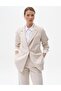 Fleto Pocketed Basic Jacket Stone - 4