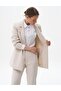 Fleto Pocketed Basic Jacket Stone - 6